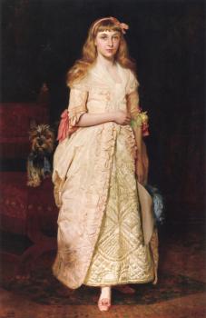 A portrait of miss rose fenwick as a child
